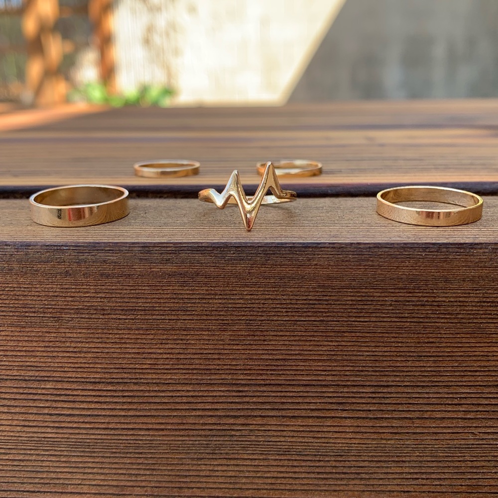 LIFE ♡ Midi Rings GIFT SET - Picture 5 of 8